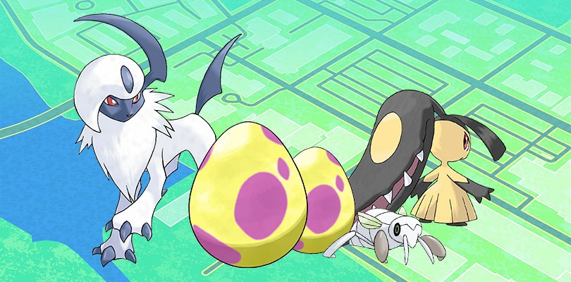 Nincada, Absol e altri Pokémon arrivano nelle uova da 7 km di Pokémon GO