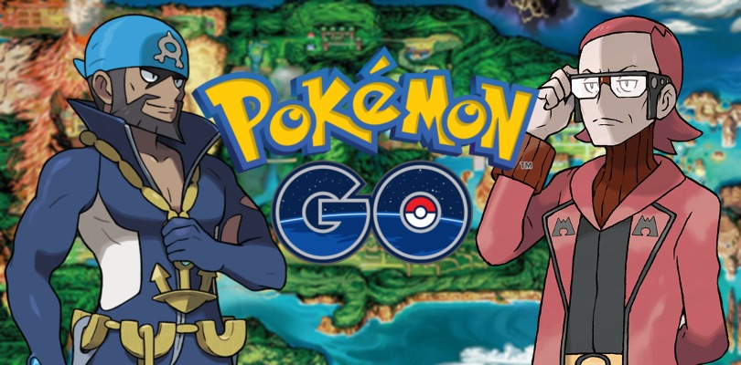 Pokémon GO accoglie il Team Magma e il Team Idro