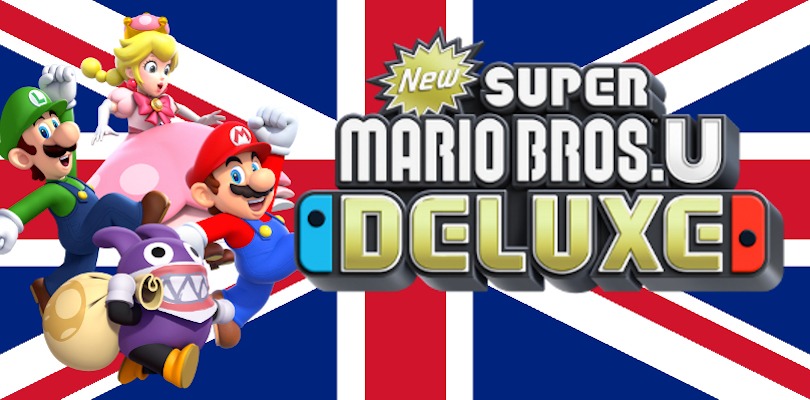 New Super Mario Bros. U Deluxe debutta alla grande nel Regno Unito