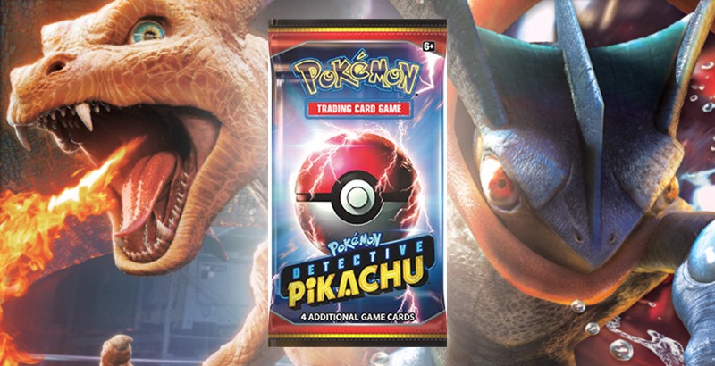 Charizard-GX e Greninja-GX atterrano nel GCC dal film Detective Pikachu