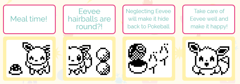 eevee tamagotchi tradotto