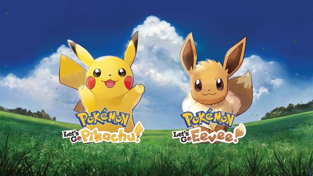 pokémon let's go pikachu e eevee