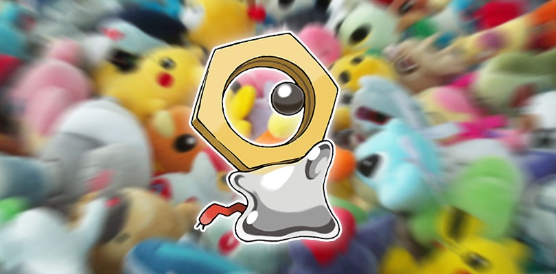 Meltan: in arrivo il primo peluche ufficiale del nuovo Pokémon di tipo Acciaio