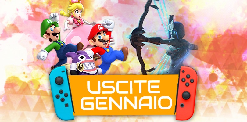 Tutti i giochi per Nintendo Switch in uscita a gennaio