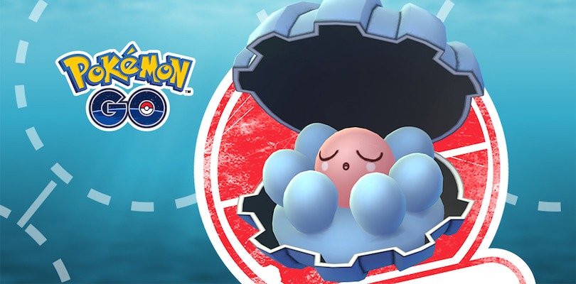 In arrivo la ricerca mirata di Clamperl in Pokémon GO