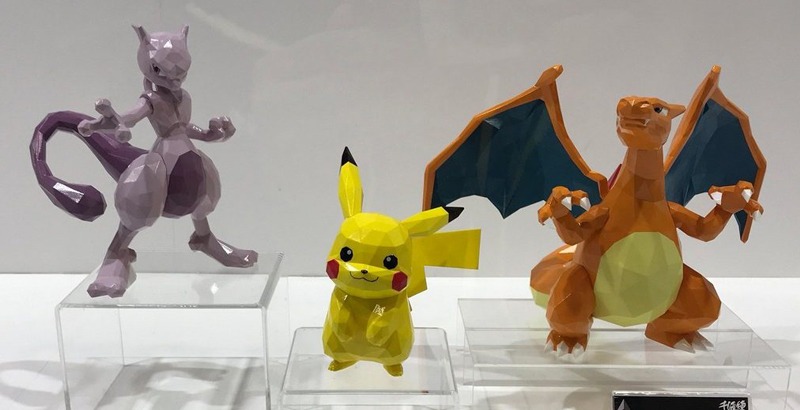 Arrivano i Pokémon Polygo, la nuova squadrata serie di statuette