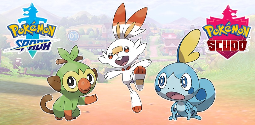 Ecco i nuovi Pokémon iniziali di Pokémon Spada e Scudo!