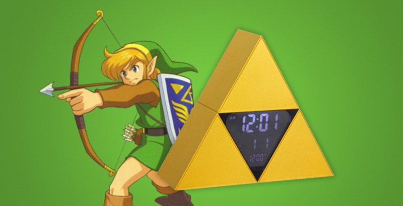 Ecco la sveglia di The Legend of Zelda: ha la forma della Triforza