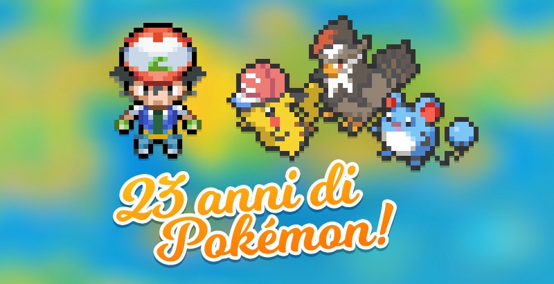 Festeggia insieme al PokéPoints Store il 23° anniversario Pokémon!