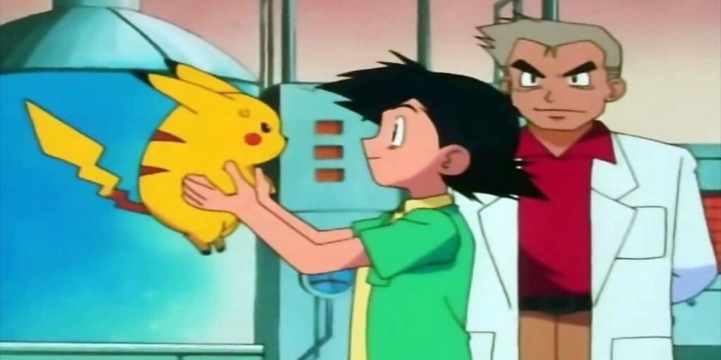 ash e pikachu anime pokémon