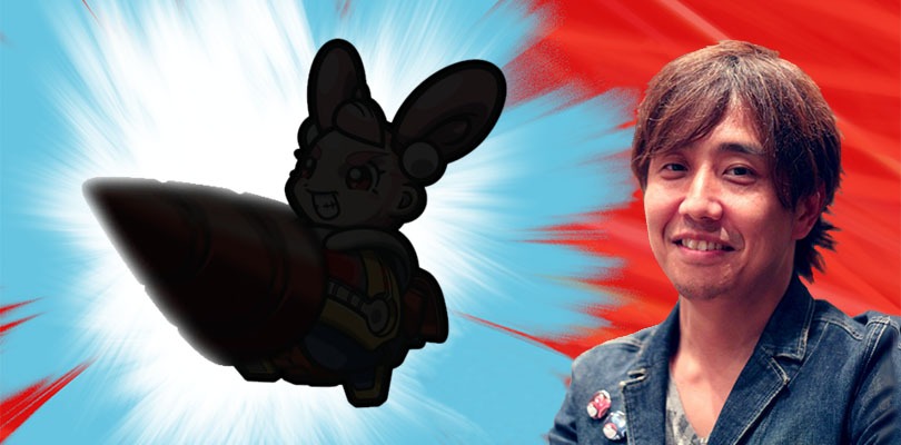 Hironobu Yoshida di Game Freak disegna Jill di Drill Dozer