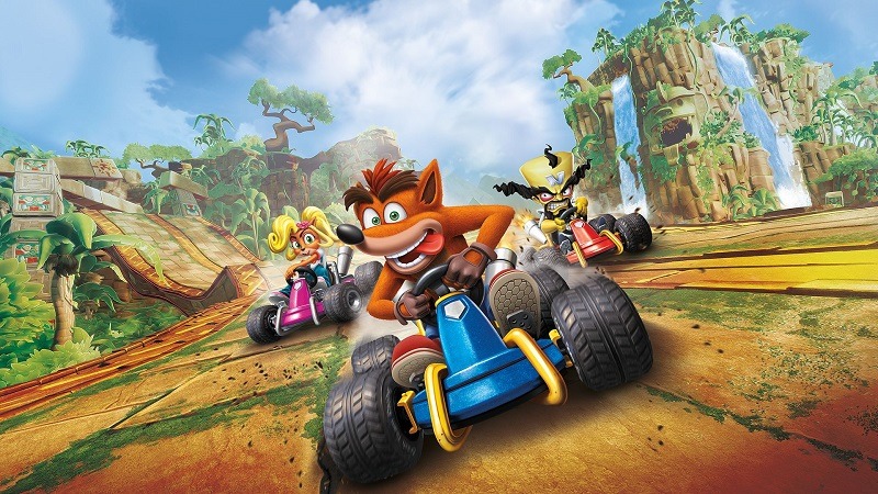 Crash Team Racing e Mario Kart Tour