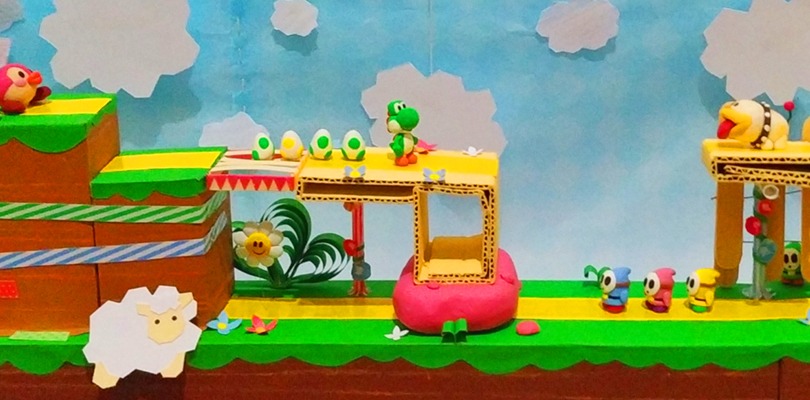 Yoshi's Crafted World: un utente Reddit ha creato un diorama ispirato a un livello di gioco