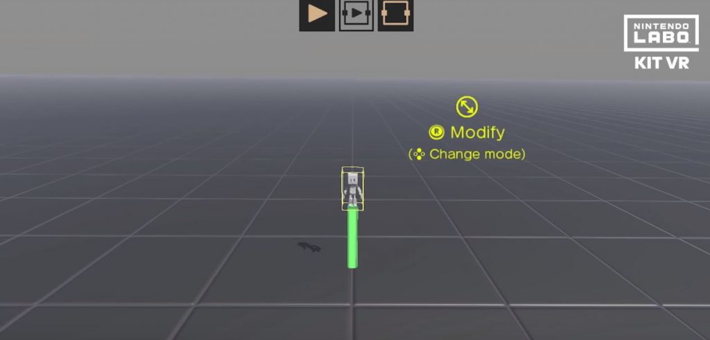 Modalità Garage Toy-Con VR di Nintendo Labo VR