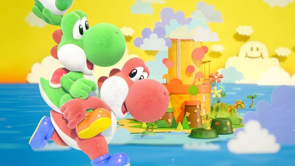 Immagine pubblicitaria di Yoshi's Crafted World