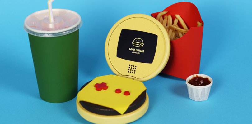 I giochi Nintendo dentro a un appetitoso cheeseburger