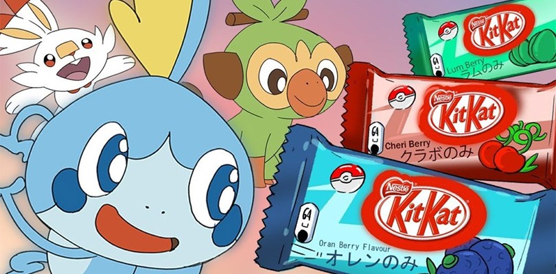 Grookey, Scorbunny e Sobble protagonisti di una pubblicità KitKat fatta dai fan