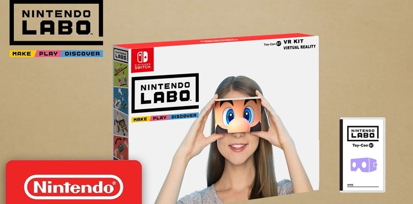 Svelato il trailer di lancio di Nintendo Labo: Kit VR