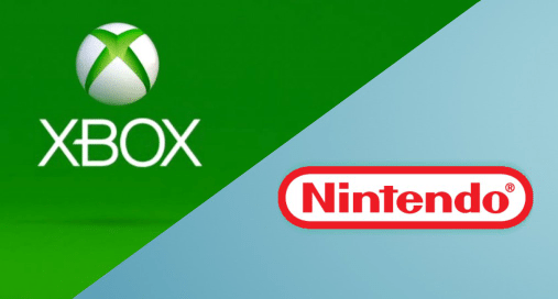 Loghi di Nintendo e Xbox