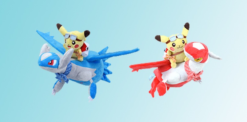 Pikachu, Latias e Latios protagonisti di una nuova serie di prodotti in arrivo in Giappone