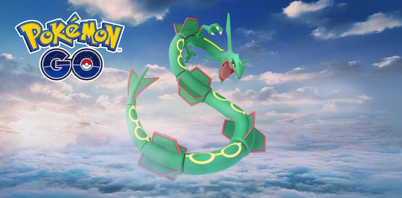 È in arrivo un weekend di raid dedicato a Rayquaza in Pokémon GO