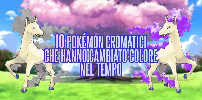 10 Pokémon cromatici che hanno cambiato colore nel tempo