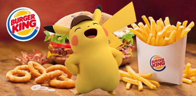 Detective Pikachu arriva da Burger King