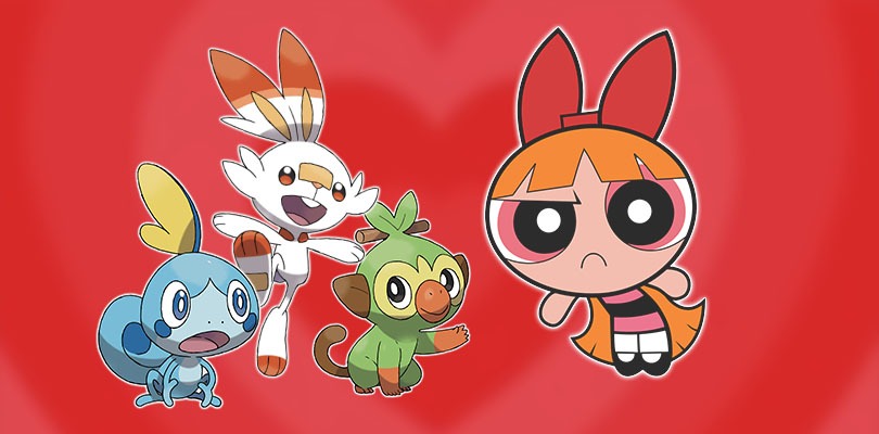 Le Superchicche imitano Grookey, Scorbunny e Sobble in una fan art e il web si scatena