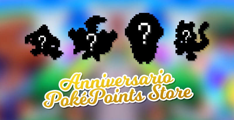 Festeggia con noi il 2° anniversario del PokéPoints Store!