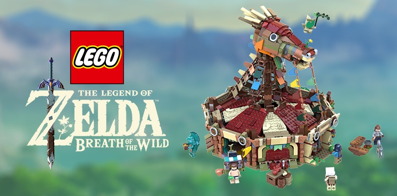 Fan ricrea gli Stallaggi di The Legend of Zelda: Breath of The Wild con i LEGO