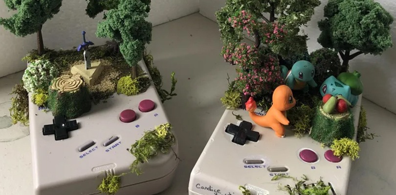 Artista realizza bellissimi diorama dedicati a Pokémon e Zelda su vecchi Game Boy