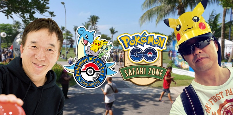 Junichi Masuda e Tsunekazu Ishihara avvistati al Pokémon GO Safari Zone di Singapore