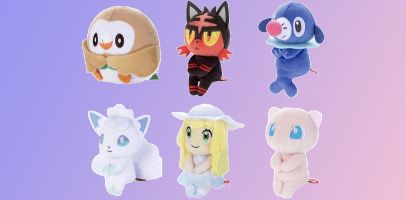 Nuovi peluche seduti dei Pokémon sono in arrivo, lo annuncia Takara Tomy