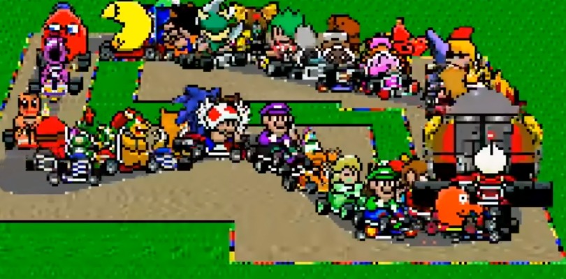 Ecco come sarebbe una gara di Super Mario Kart con 101 giocatori