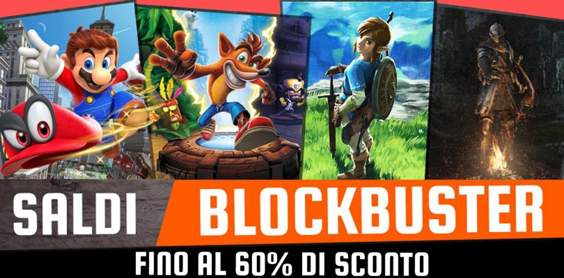 Ultimi giorni per i Saldi Blockbuster fino al 60% sul Nintendo eShop