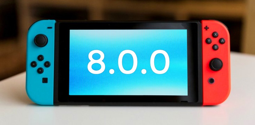 Nintendo Switch: tutti i dettagli sull'aggiornamento 8.0.0 ora disponibile