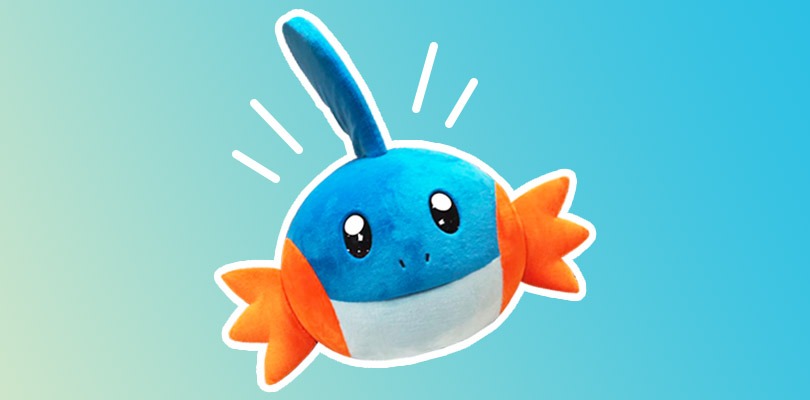 La simpatica mascotte di Mudkip è stata avvistata in un Pokémon Center