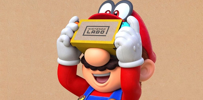 Il Kit VR di Nintendo Labo sarà compatibile con Super Mario Odyssey e The Legend of Zelda: Breath of the Wild