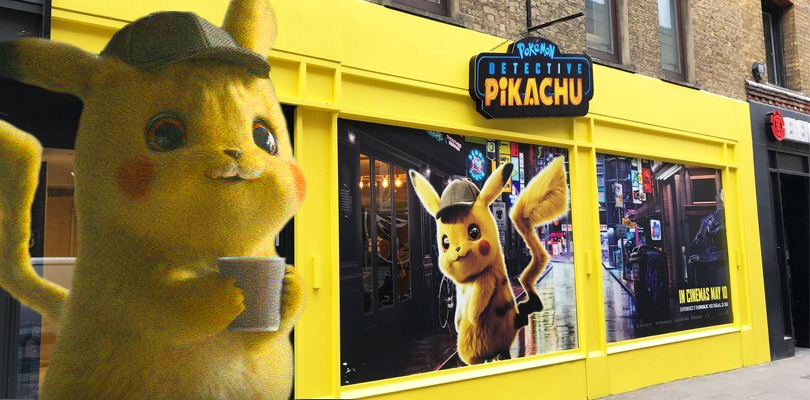 A Londra spunta un Temporary Café di Detective Pikachu