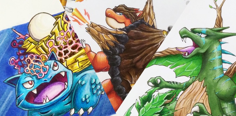 Ecco come sarebbero Charizard, Blastoise e Venusaur... con un tipo differente!