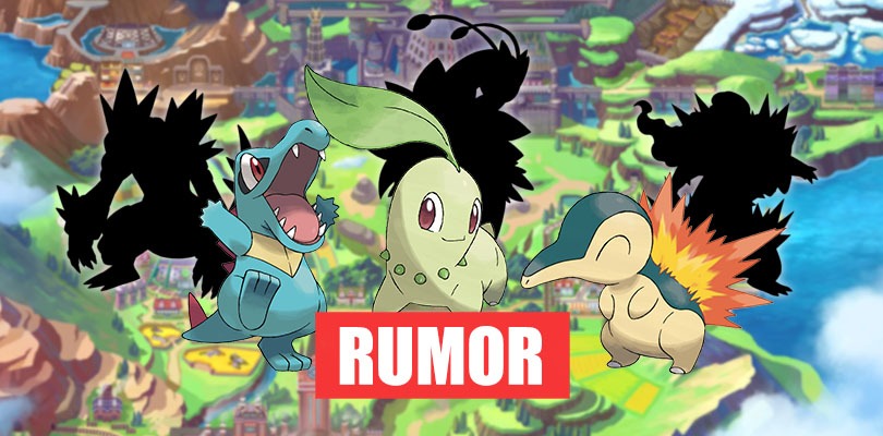 [RUMOR] Pokémon Spada e Scudo: presenti forme alternative dei Pokémon iniziali di Johto, ma niente team malvagio