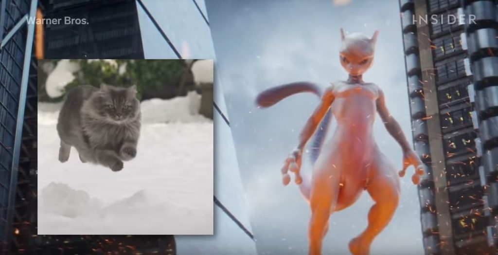 Making of di Mewtwo in Detective Pikachu