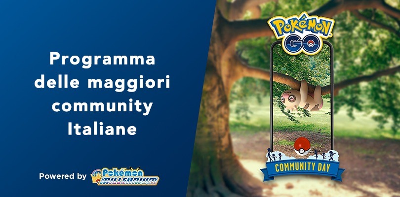 Annunciati gli eventi delle community italiane di Pokémon GO per il Community Day di Slakoth