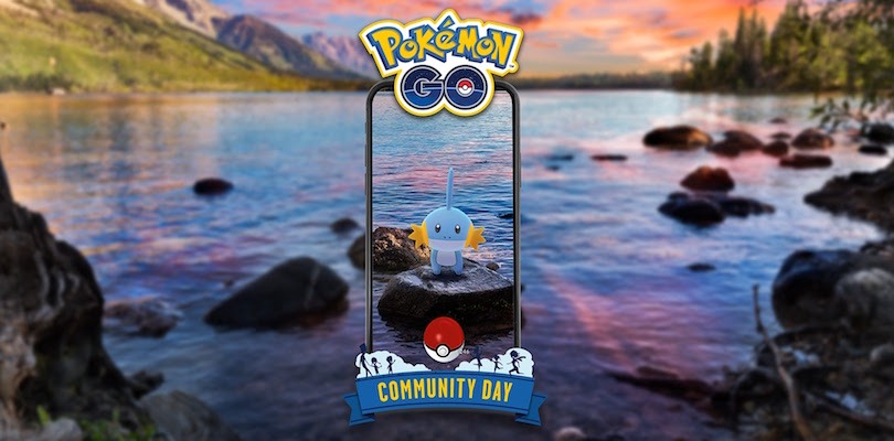 Mudkip sarà il protagonista del Pokémon GO Community Day di luglio