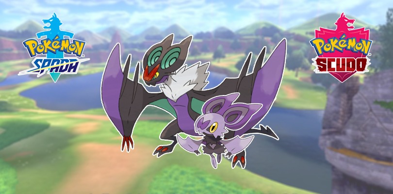 Noibat e Noivern confermati in Pokémon Spada e Scudo grazie a un'immagine inedita
