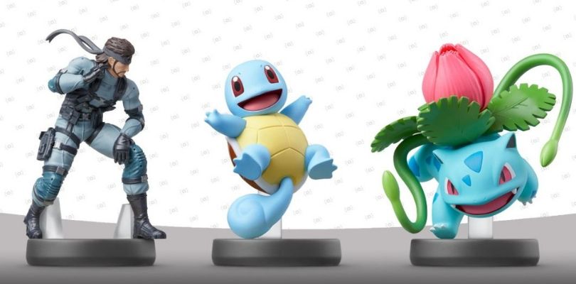 Annunciata la data di uscita degli amiibo di Incineroar, Squirtle, Ivysaur e tanti altri