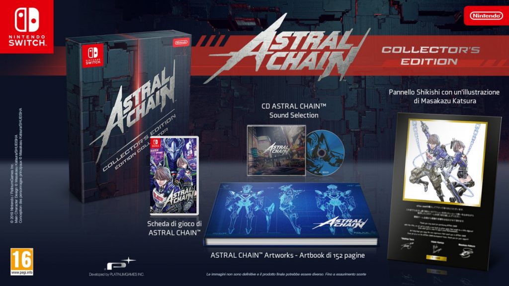 astral chain collector's edition