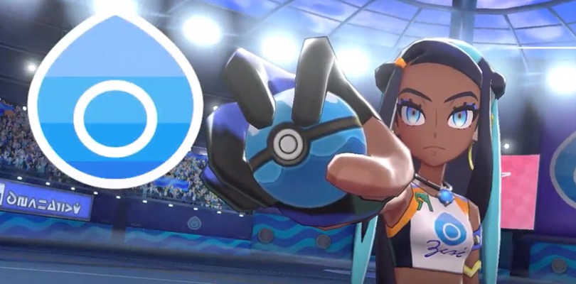 Mostrata ufficialmente Azzurra: la Capopalestra di tipo Acqua in Pokémon Spada e Scudo