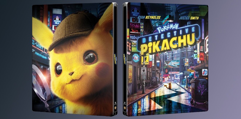 Il film Detective Pikachu uscirà anche in SteelBook edizione limitata con Blu-ray e 4K HDR