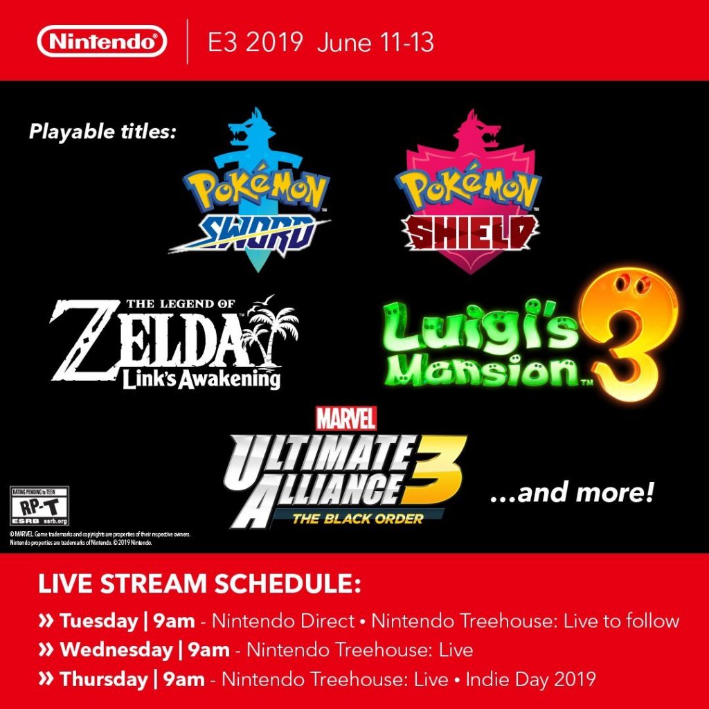 e3 2019 nintendo